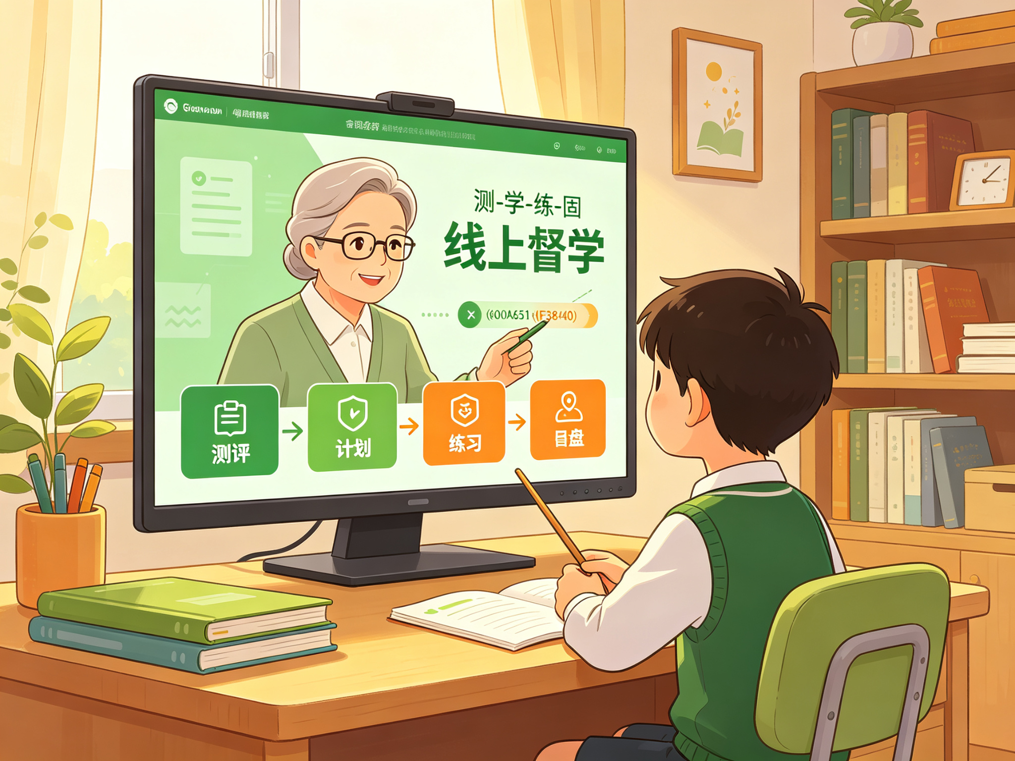 线上督学