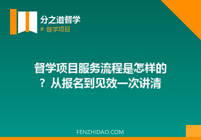 督学项目服务流程是怎样的?从报名到见效一次讲清