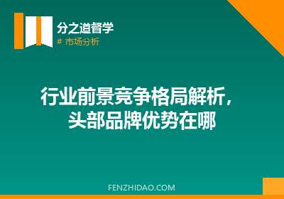 行业前景竞争格局解析，头部品牌优势在哪